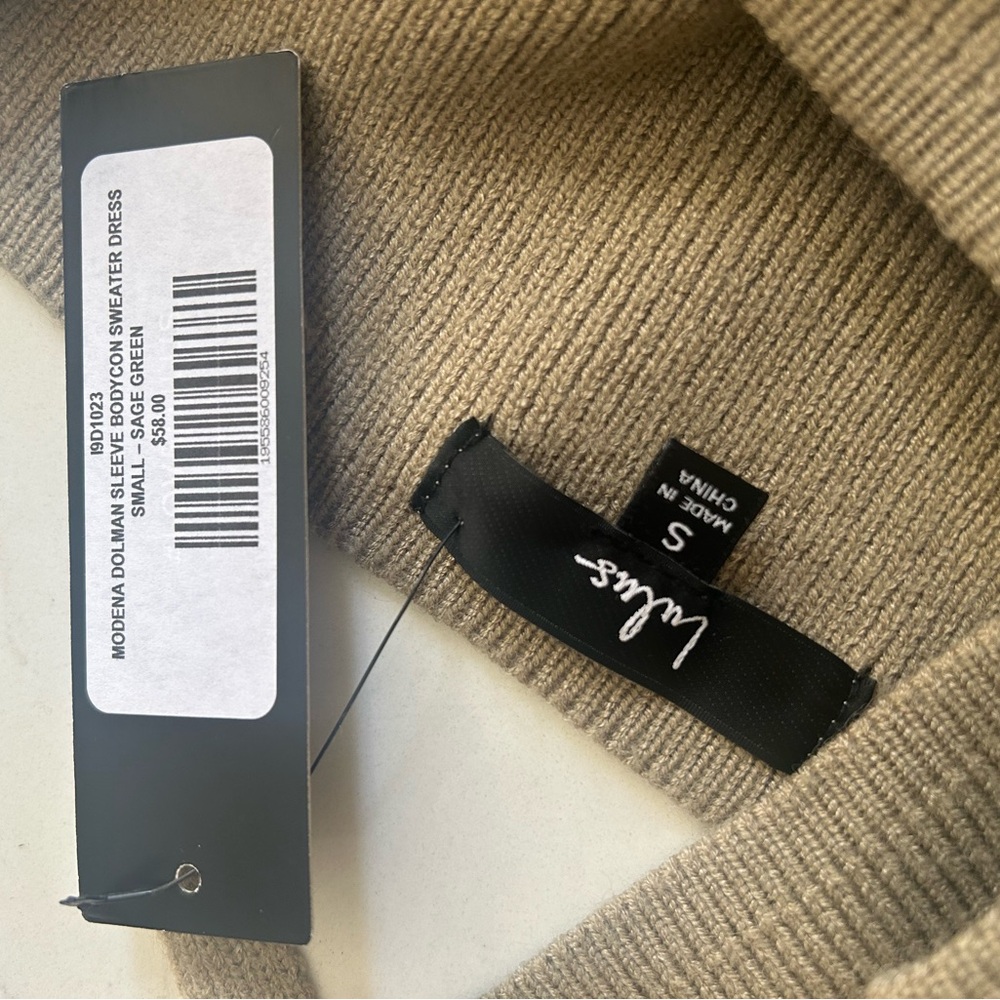 Lulus Modena Doleman Sleeve Bodycon Sweater Dress - Picture 2 of 3